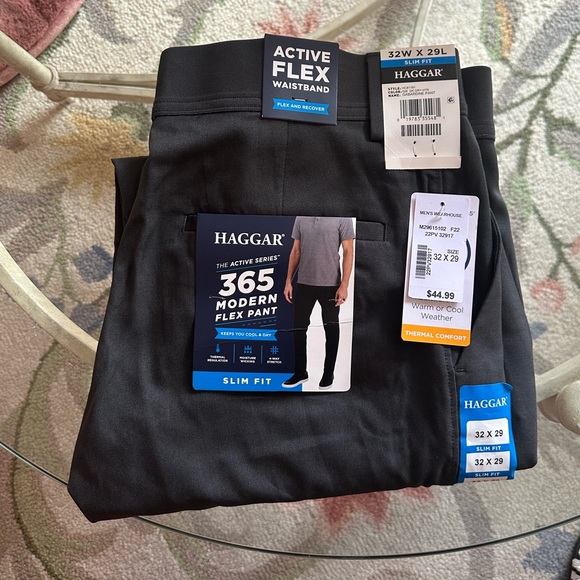 Haggar Active Flex 365 modern Flex pant 32x29 dk get the. NWT - Picture 2 of 2